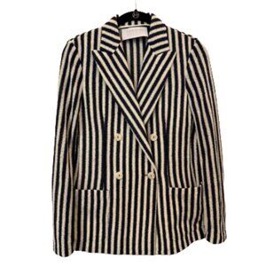 Harris Wharf London Striped Frisé Blazer – Size 39IT